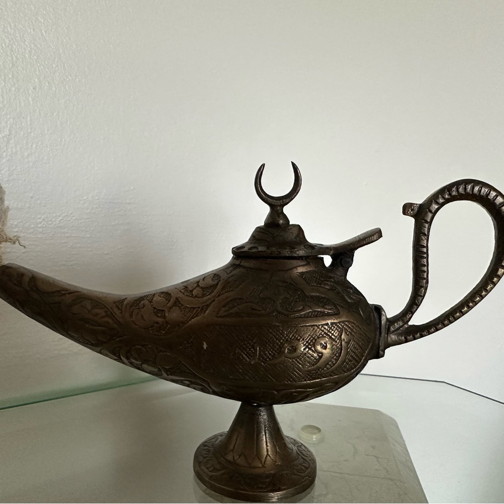 Brass Oil Lamp